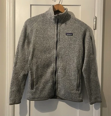 Suéter Patagonia Better Cremallera Completa Chaqueta Polar Gris Jaspeado Para Mujer Talla: M Usado en Excelente Condición Foto 1 de 4
