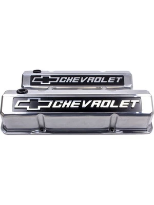Proform Sb/Chev Valve Covers Polished 'Chevrolet' Emblem Raised (141-920) - Image 1 of 4