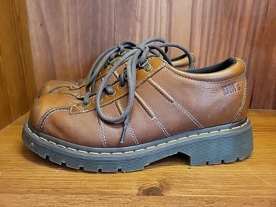 Zapatos Gruesos De Colección Dr Martens Oxford Unisex EE. UU. 9M EE. UU. 10 L Cuero Marrón Y2k Foto 1 de 4