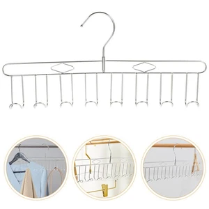  Kleiderbügel Für Jacken Kleiderbügelhaken Krawattenbügel Krawattenhalter - Bild 1 von 12