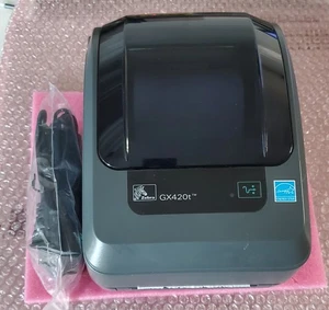 Zebra GX420t USB Business Shipping/Thermal Label Printer GX42-102510-150 - Picture 1 of 4