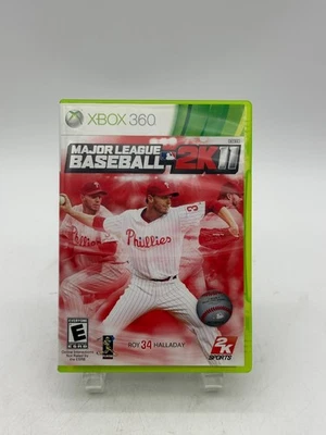 Major League Baseball 2K11 MLB 2K11 Xbox 360 Game Roy Halladay Phillies Complete - Image 1 of 3