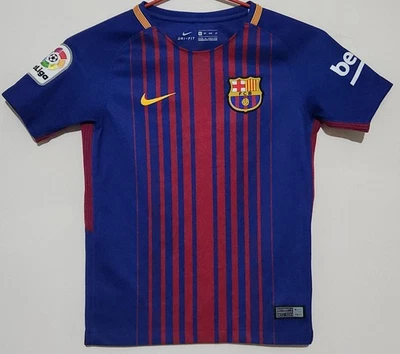 Nike Dri Fit Barcelona FC Jersey Football Kids Size XS - image 1 of 4
