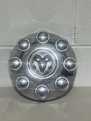 Dodge Ram 2500/3500 2003-2013 OEM rueda tapa central plateada 52121450AB Foto 1 de 3