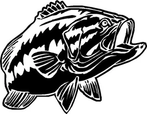 Fish Vinyl Decals Fishing Boat Sticker Graphics 2494 - Bild 1 von 2