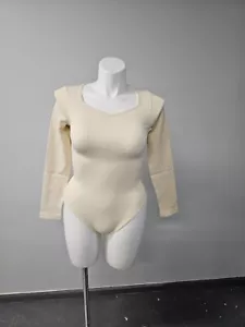 Bulk OQQ Womens Size Large 6 Pc Ribbed Long Sleeve Bodysuits. Mixed Colors - Picture 1 of 9