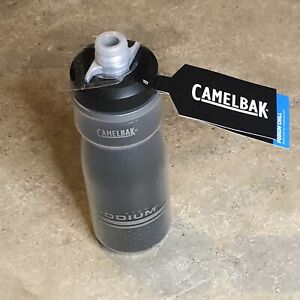 New With Tags Camelbak Podium Water Bottle  21oz Smoke Gray