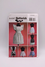 New ListingButterick Sewing Pattern B4087-1950s Vintage Aprons-Size Osz-Adult All Size