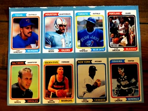 1992 SPORTS CARD PRICE GUIDE UN-CUT SHEET  RIPKEN, LINDROS, MOON, DREXLER &MORE - Picture 1 of 2