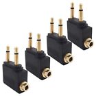 4 Pack Airplane Headphone Adapter ,Airline Airplane Flight Adapters for2600