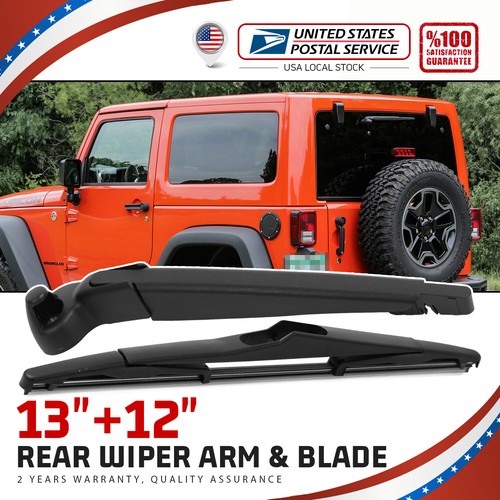 Rear 68002490AB Wiper Arm & Blade For Jeep Wrangler 20072017 Wrangler