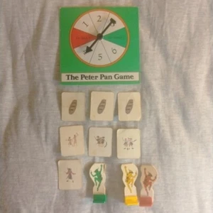 Replacement Cards Spinner Pieces University Games Boardgame Peter Pan Game 1990 - Picture 1 of 10