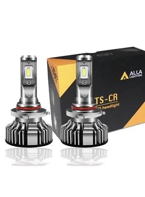 Allá Lighting Super Brillante LED 9005 Blanco Faro Bombilla Lámpara de Repuesto Directo Foto 1 de 4