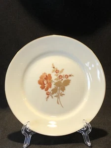 Hochst Hand Painted Porcelain Orange Floral Plate #6 New - Picture 1 of 6