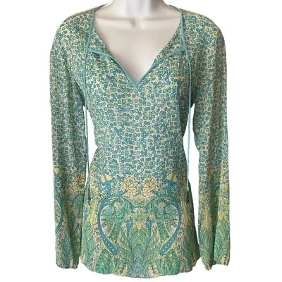 Top túnica de seda cachemir Elie Tahari Foto 1 de 4