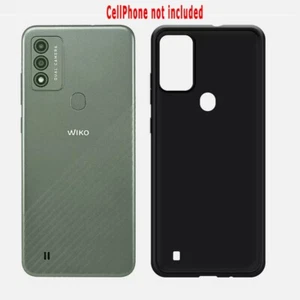 For T-Mobile Wiko Voix u616at Shockproof Slim Black Matte Soft Case Cover USA - Picture 1 of 2