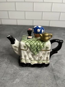 HH Houston Harvest Breakfast Table Setting Ceramic Floral Teapot Collection - Picture 1 of 5