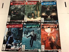 The Spirit #1 2 3 4 5 6 Comic Book Set DC 2010