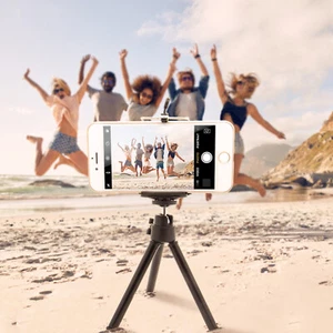 Universal Tripod Stand Selfie Clamp Mounting Tripod for Mobile Phone Smartphone - Picture 1 of 4