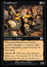 Magic the Gathering MTG Headhunter (156) Onslaught   MP