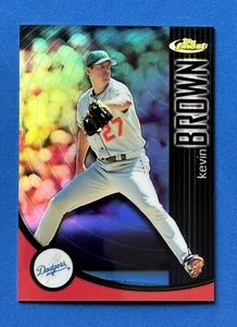 Kevin Brown 2001 Topps Finest Baseball Refractor #95 Los Angeles Dodgers /499 - Picture 1 of 2