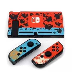 coque protection pour Nintendo Switch et joy con pokémon Pikachu rouge bleu - Photo 1/9