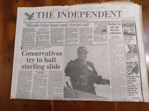 Collectable Newspaper The Independent - Picture 1 of 1