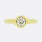 Gold Diamond Ring - 18ct Gold 0.50 Carat Brilliant Cut Diamond Solitaire Ring