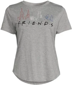 New Women's FRIENDS TV Show - Grey T Shirt - XS - Picture 1 of 3