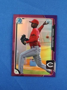 Bowman Chrome Raisel Iglesias RC 2015 novato refractor púrpura SP 150/250 #BCP103 - Imagen 1 de 2