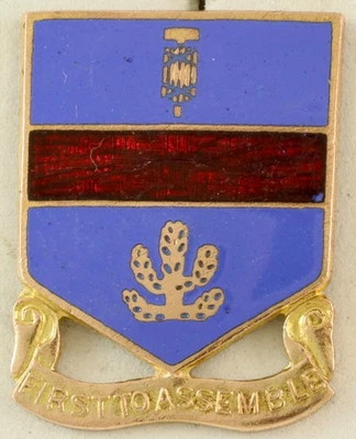 162º Regimiento de Infantería Cresta DI/DUI Tornillo NS Meyer HM Foto 1 de 2