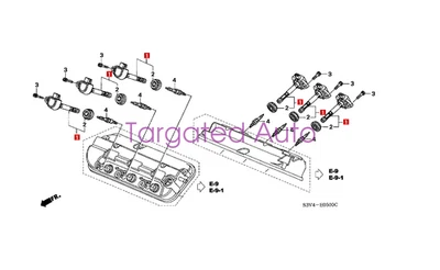 U5439 2004-2007 For Acura MDX Saturn Vue 3.5L V6 OEM NGK Ignition Coil Assembly Foto 1 de 4