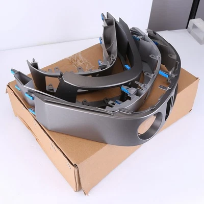 Cubierta del panel de ventilación de aire del tablero de aire acondicionado interior central de 4 piezas para Toyota Prius 2004-2009 Foto 1 de 4