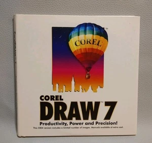 Vintage Corel Draw 7 Productivity Power And Precision - Picture 1 of 4