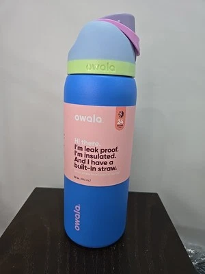 Бутылка Owala FreeSip из нержавеющей стали / 32 унции / цвет: колибри - Изображение 1 из 4