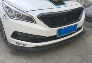 For Hyundai 9th Gen Sonata LF Carbon Fiber Front Lip Splitter (China Version) - Picture 1 of 9