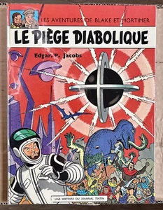 BLAKE ET MORTIMER : 2EME DOS PAPIER LE PIÈGE DIABOLIQUE DE RYCKER NEUF++ JACOBS - Foto 1 di 12
