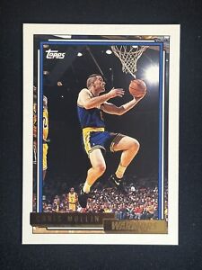 1992-93 Topps Chris Mullen #298 Gold SP Basketball Card Golden State Warriors