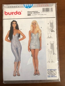Cartamodello Sirene Burda donna costume Carnevale 2777 vintage - Foto 1 di 2