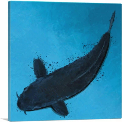 Lienzo Karasugoi Koi Carpa Pez Japón China Asia Lienzo Arte Impresión Foto 1 de 4