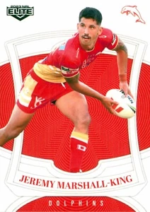 2023 Redcliffe Dolphins NRL TLA Elite Card - Jeremy Marshall-King - Picture 1 of 3