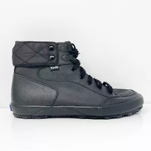Keds Womens Scout IV WF66361 Black Round Toe Lace Up Ankle Boot Size 8 - Picture 1 of 12