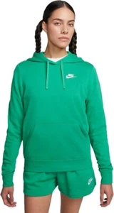Nike Sportswear Club Fleece Women's Pullover Hoodie (DQ5793-324, Stadium Green) - Picture 1 of 6