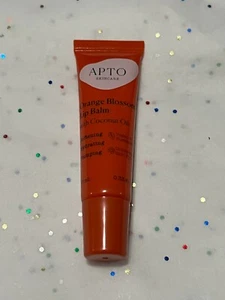 APTO Skincare Orange Blossom Lip Balm, 100% Vegan with Coconut Oil, 0.33 fl oz - Picture 1 of 4