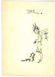 Group of Five Drawings by Bobbie and/or George Herriman - Picture 1 of 5