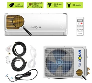 Split Klimaanlage 9000BTU / 12000BTU Klimagerät Inverter WLAN Splitgerät Leitung - Bild 1 von 10