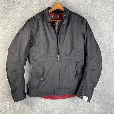 Power Trip Motorcycle Jacket Womens Small Removable Liner Gathered Back - Image 1 of 4