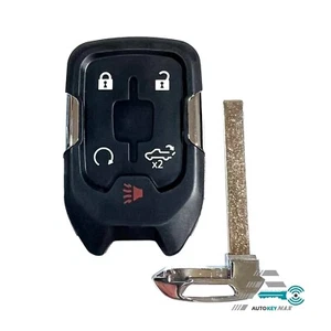 Llavero de coche inteligente sin llave de 5 botones para 2021 2022 Chevy Silverado 13522854 HYQ1ES - Imagen 1 de 2