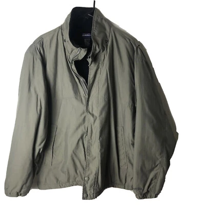 Chaqueta blanca Sierra cremallera completa caparazón suave para hombre talla L forrada de vellón al aire libre de colección Foto 1 de 4