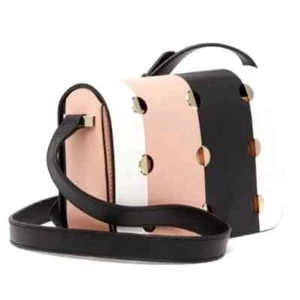 NWT Kate Spade Mod Dot Multi Shoulder Crossbody Black Multi/Gold Handbag - Picture 1 of 6